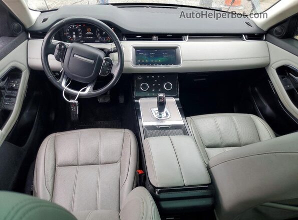 SALZJ2FX7LH115066 2020 LAND ROVER RANGE Black Вид щитка приладів
