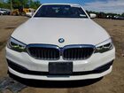2019 Bmw 540 Xi Белый vin: WBAJE7C53KWW08453