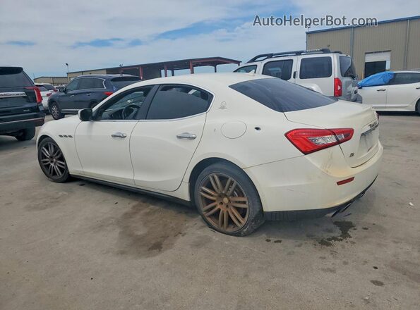 ZAM57RTA9G1177091 2016 MASERATI GHIBLI White Tył prawy