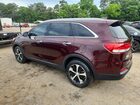 2017 Kia Sorento Ex Бордовый vin: 5XYPH4A17HG211823