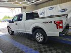2019 Ford F150 Super Cab Белый vin: 1FTEX1EB9KFB64879