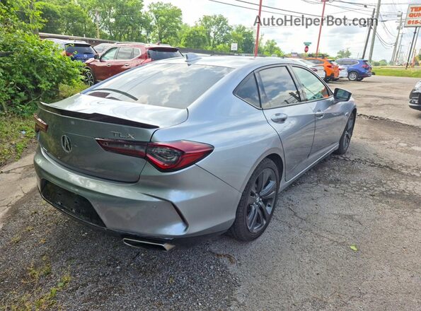 19UUB6F50MA003208 2021 ACURA TLX Серебряный Вид спереди