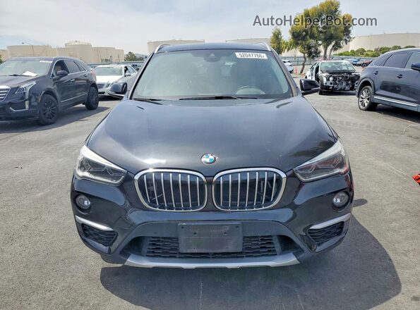WBXHT3Z37H4A56438 2017 BMW X1 Черный Вид сзади