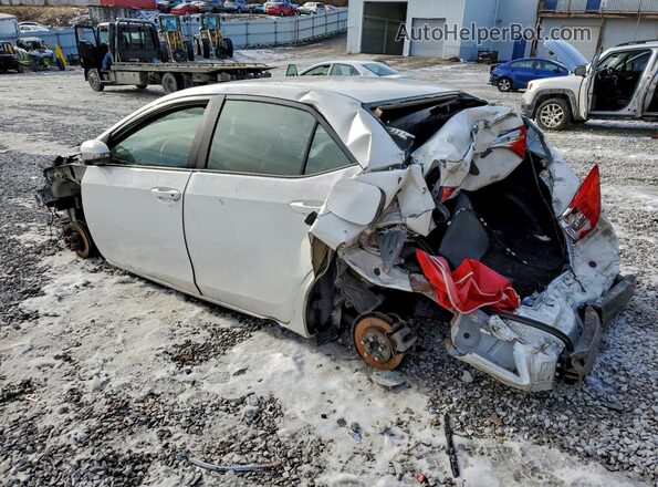 2T1BURHE4HC958707 2017 TOYOTA COROLLA Белый Задняя правая четверть