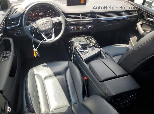 WA1LAAF70KD023577 2019 AUDI Q7 Белый Вид щитка приборов