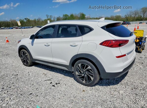 KM8J33AL5KU853166 2019 HYUNDAI TUCSON White Trasero derecho