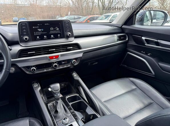 5XYP6DHCXMG162768 2021 KIA TELLURIDE Черный 