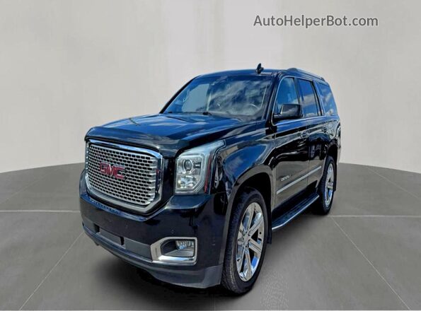 1GKS2CKJ1HR262907 2017 GMC YUKON Черный Задняя правая четверть