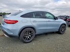 2017 Mercedes-benz Gle Coupe 43 Amg Blue vin: 4JGED6EB3HA067703