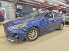 2019 Hyundai Sonata Se Blue vin: 5NPE24AF8KH775193