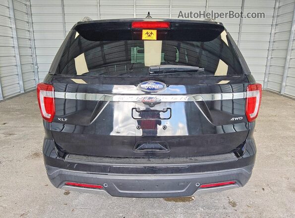1FM5K8D89KGA61822 2019 FORD FORD EXPLORER Black Widok z tyłu