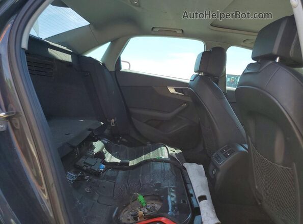 WAUKMAF4XJN018469 2018 AUDI A4 Черный Вид задней части салона