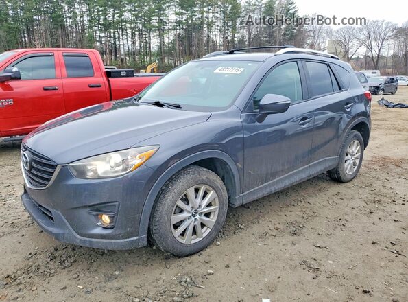 JM3KE4CY6G0610764 2016 MAZDA CX-5 Серый Передняя левая четверть