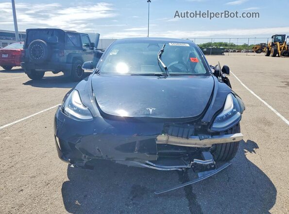5YJ3E1EC1LF796416 2020 TESLA MODEL Черный Вид сзади