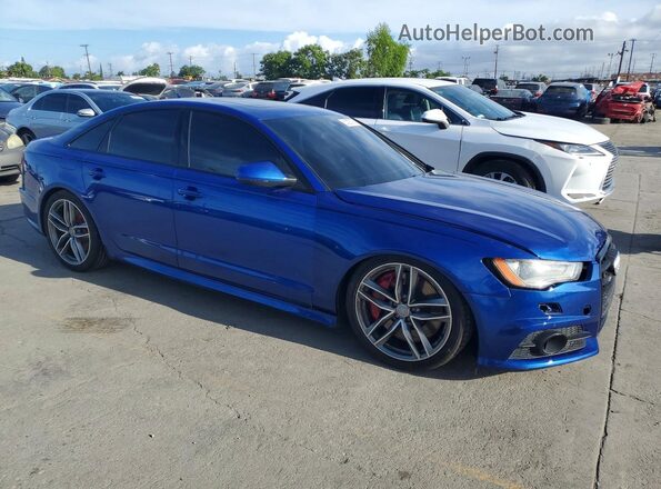 WAUHFAFC4HN043101 2017 AUDI S6 Синий Вид спереди