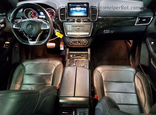 4JGED6EB6GA012337 2016 MERCEDES-BENZ GLE Черный Вид щитка приборов