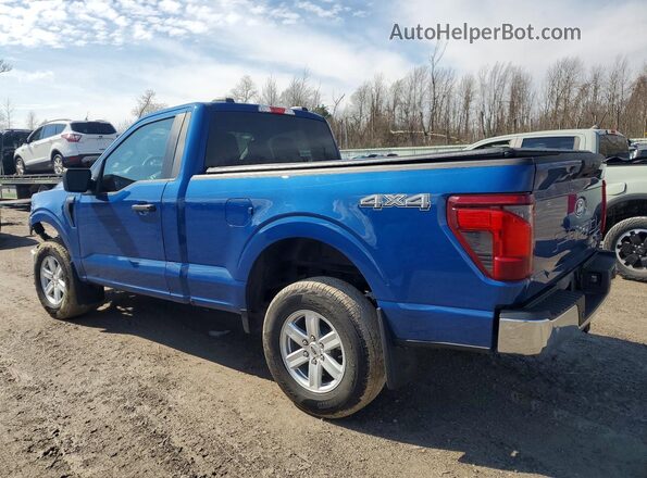 1FTMF1L57SKD93371 2025 FORD F150 Синий Задняя левая четверть
