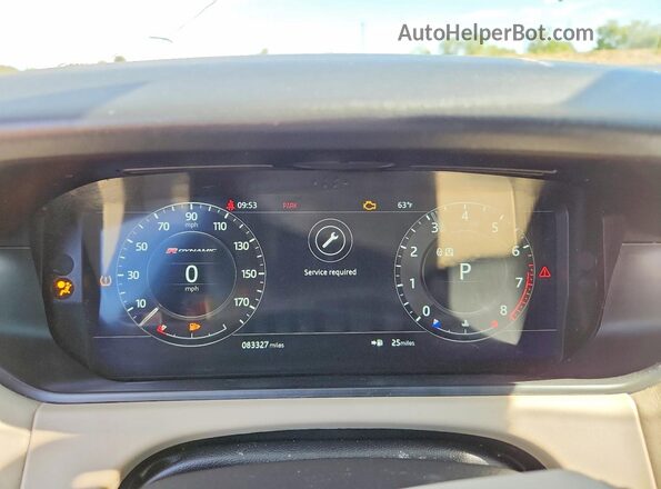 SALYL2RV2JA747754 2018 LAND ROVER RANGE Tan უკანა სავარძლების ხედი