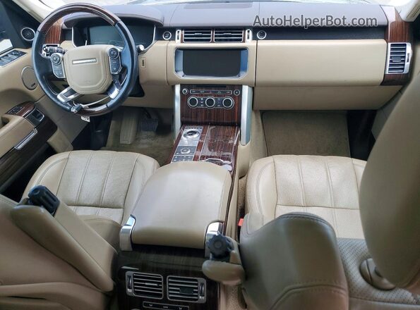 SALGS2FV8HA325405 2017 LAND ROVER RANGE Серый Вид щитка приборов