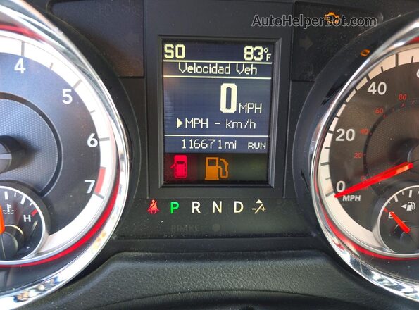 2C4RDGEGXKR760102 2019 DODGE GRAND Серый Вид щитка приборов