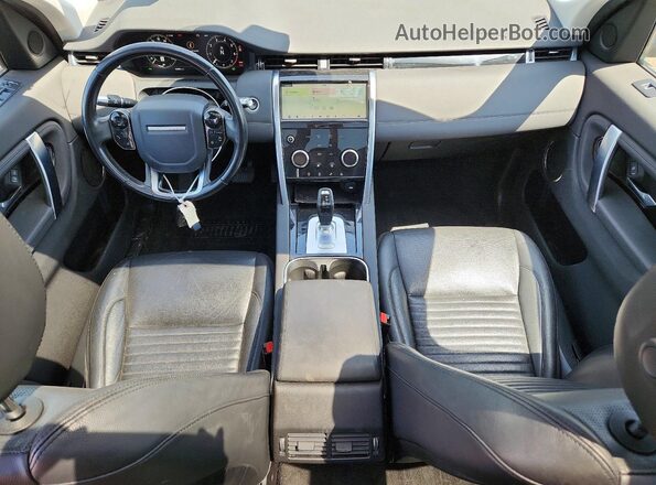SALCJ2FX7LH834856 2020 LAND ROVER DISCOVERY Black Vista del cuadro de instrumentos