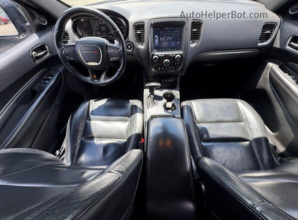 1C4RDJDG1KC605588 2019 DODGE DURANGO Черный Вид задних сидений
