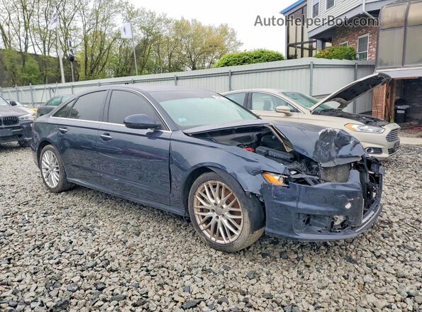 WAUGFAFC7GN132557 2016 AUDI A6 Синий Вид спереди