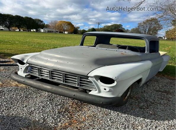 3A56N014924 1956 CHEVROLET 3100 Серый Задняя левая четверть