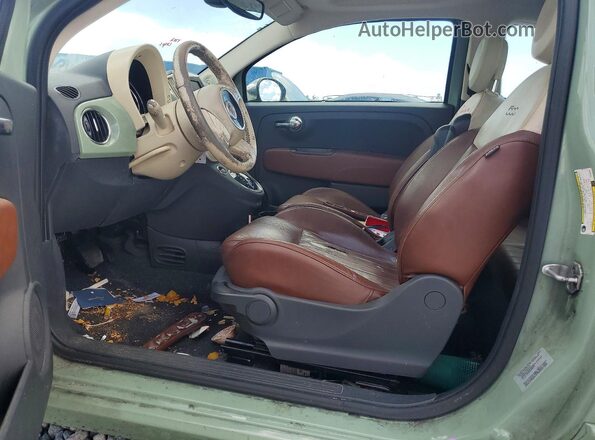 3C3CFFCR2HT508935 2017 FIAT 500 Green Vista interior delantera