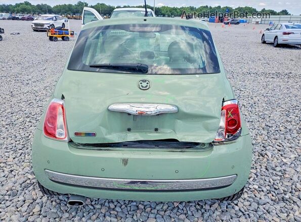 3C3CFFCR2HT508935 2017 FIAT 500 Green Vista trasera