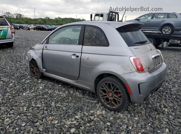 3C3CFFFH2JT469627 2018 FIAT 500 Серебряный Задняя левая четверть