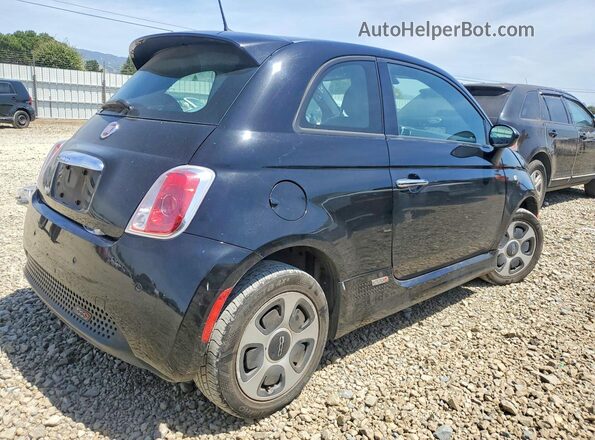 3C3CFFGE0HT611777 2017 FIAT 500 Черный Задняя правая четверть
