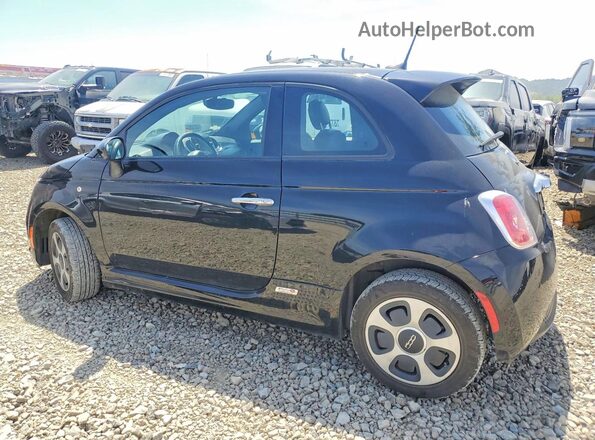 3C3CFFGE0HT611777 2017 FIAT 500 Черный Задняя левая четверть