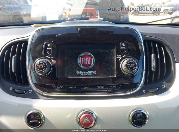 3C3CFFGE7GT211018 2016 FIAT 500E Серебряный Панорамный вид салона 360°