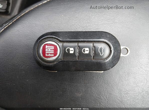 3C3CFFGE9GT152408 2016 FIAT 500E Black Dashboard view