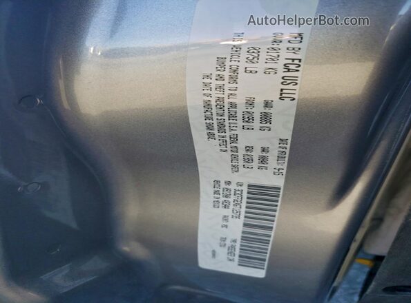 3C3CFFGEXGT125735 2016 FIAT 500 Gray VIN sticker view