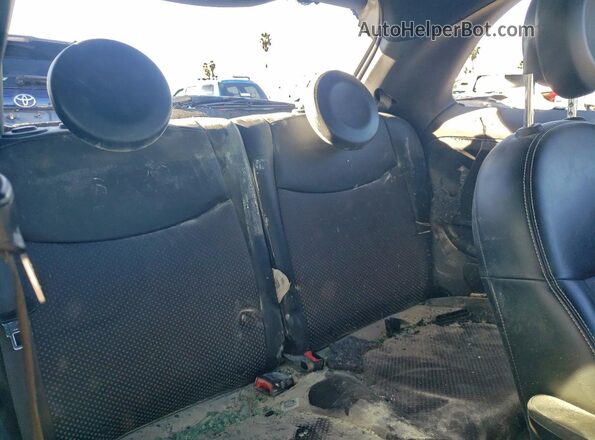 3C3CFFGEXGT125735 2016 FIAT 500 Gray Rear seats view