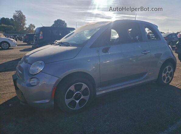 3C3CFFGEXGT125735 2016 FIAT 500 Gray Front left