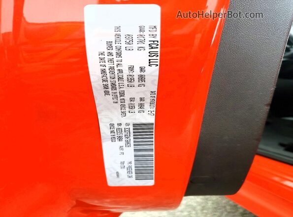 3C3CFFGEXHT600639 2017 FIAT 500 Orange Engine compartment view