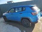 2020 Jeep Compass Sport Синий vin: 3C4NJCAB0LT247854 Damage: Left Rear Door, Dent(S) W/ Paint Dmg, 5 To 6 Inches