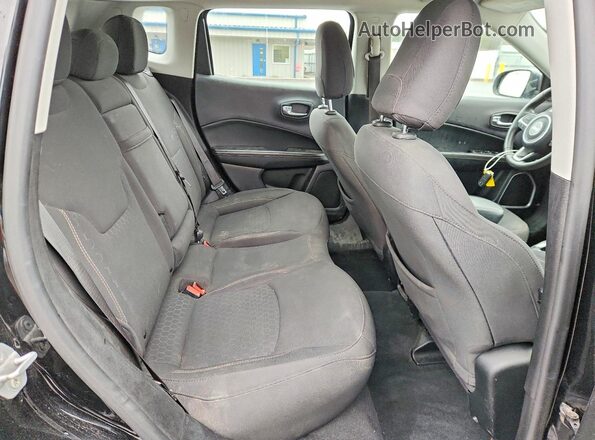 3C4NJCAB1KT763025 2019 JEEP COMPASS Black Հետևի նստատեղերի տեսք