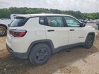 2018 Jeep Compass Sport White vin: 3C4NJCAB2JT263292