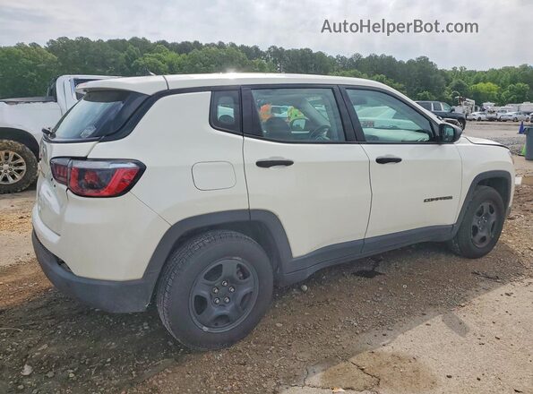 3C4NJCAB2JT263292 2018 JEEP COMPASS White Tył prawy