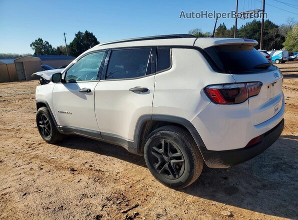 3C4NJCAB2JT286393 2018 JEEP COMPASS White Tył lewy
