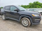 2018 Jeep Compass Sport Black vin: 3C4NJCAB3JT204185