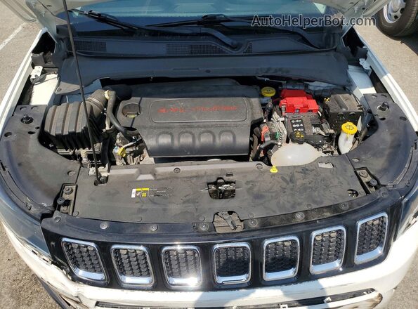 3C4NJCAB3LT218722 2020 JEEP COMPASS Белый Вид задней части салона