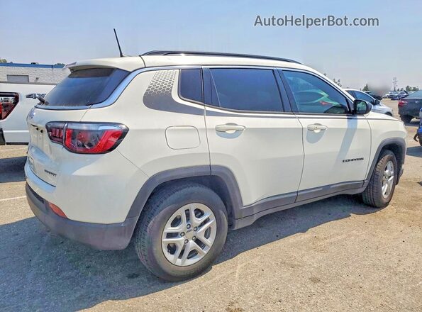 3C4NJCAB3LT218722 2020 JEEP COMPASS Белый Задняя правая четверть