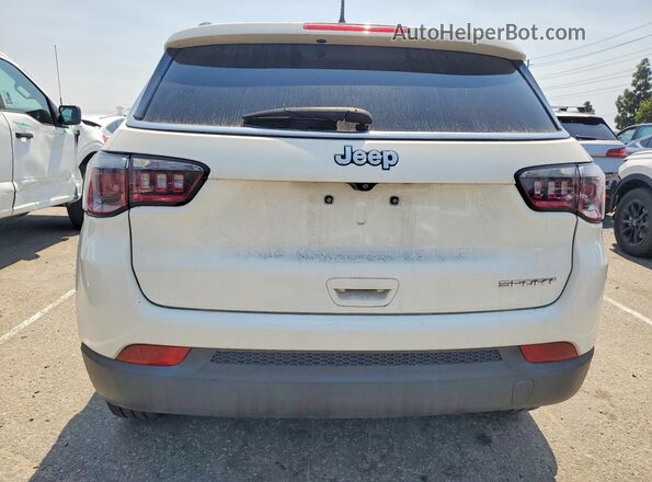 3C4NJCAB3LT218722 2020 JEEP COMPASS Белый Вид сзади
