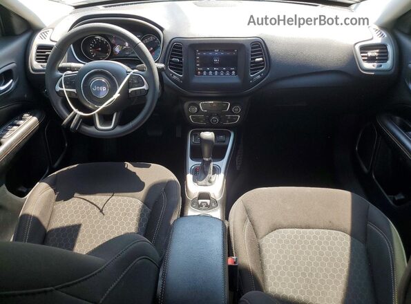 3C4NJCAB3LT218722 2020 JEEP COMPASS Белый Вид панели приборов