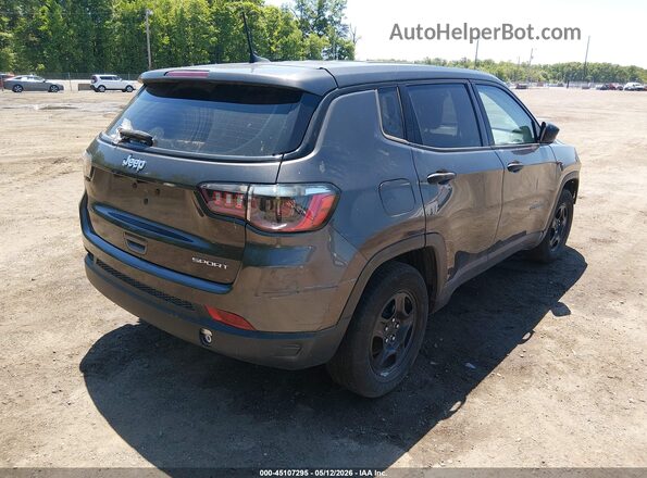 3C4NJCAB4MT501910 2021 JEEP COMPASS Gray Задня права чверть